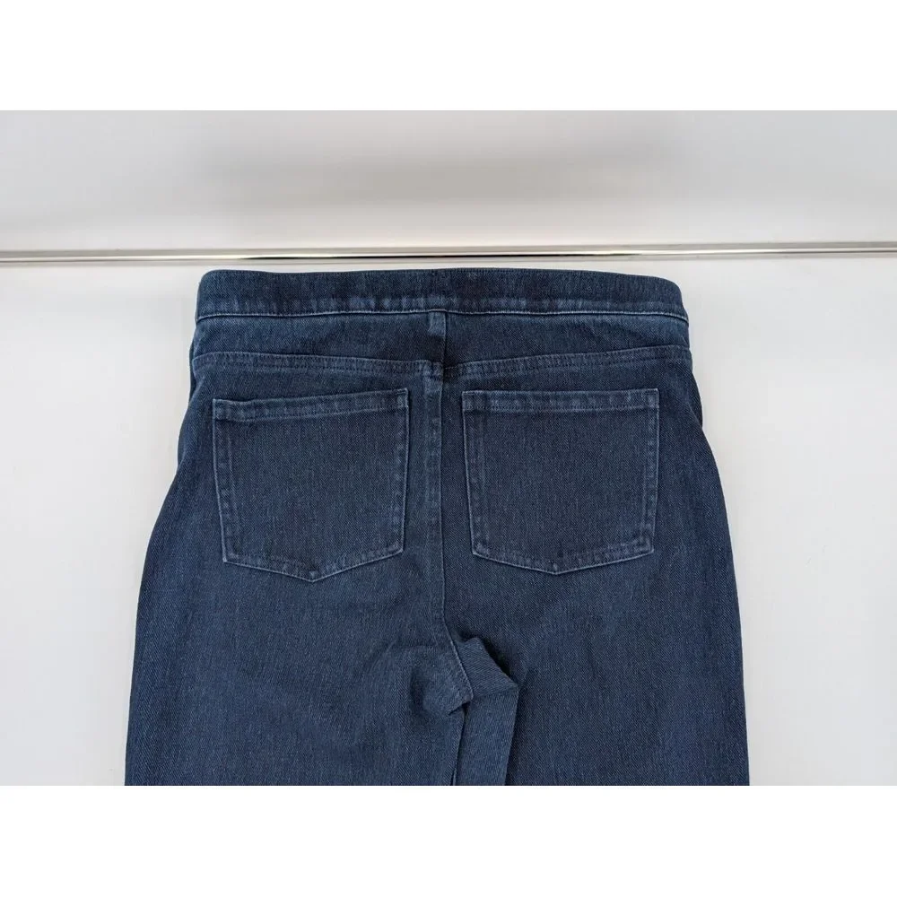 Spanx Jean-ish Ankle Leggings Blue Stretch‎ Denim 20018R Women's Size Medium